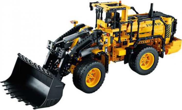 LEGO Technic Op Afstand Bedienbare Volvo L350F Wiellader - 42030A (42030) — 1.600 stukjes, huren vanaf €10,75/week