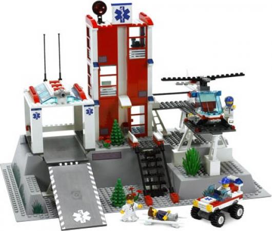 LEGO Town Hospital (7892), huren vanaf €2,25/week