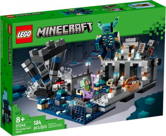 LEGO Bouwstenen 0000-1000 Minecraft Het Duistere Gevecht (21246), huren vanaf €4,00/week