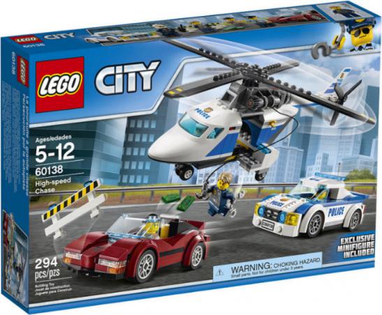 LEGO City Hoge snelheid achtervolging (60138), huren vanaf €2,75/week