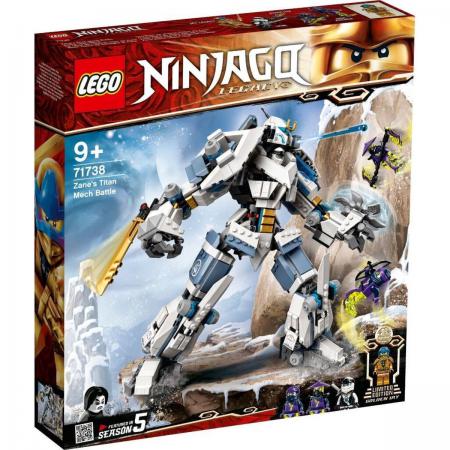 LEGO Ninjago Legacy Zanes Titanium Mecha Duel - 71738B (71738B), huren vanaf €3,75/week