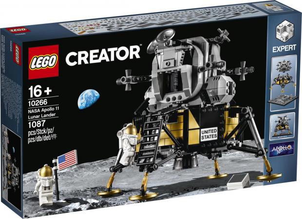 LEGO Bouwstenen 1000-2000 Creator Expert NASA Apollo 11 Maanlander - 10266E (10266E), huren vanaf €5,25/week