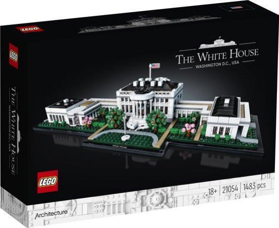 LEGO Architecture Het Witte Huis - 21054A (21054A) — 1.483 stukjes, huren vanaf €5,75/week