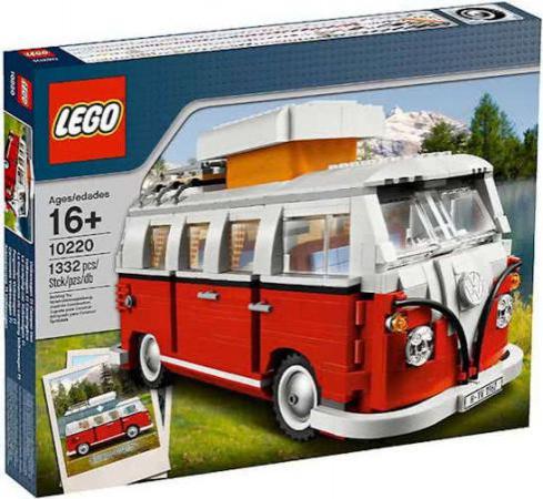 LEGO Bouwstenen 1000-2000 Volkswagen T1 Camper - 10220B (10220B), huren vanaf €5,75/week