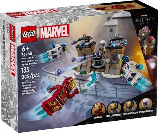 LEGO Bouwstenen 0000-1000 Super Heroes Iron Man en Iron Legion vs Hydra soldaat - 76288-NEW (76288), huren vanaf €2,50/week