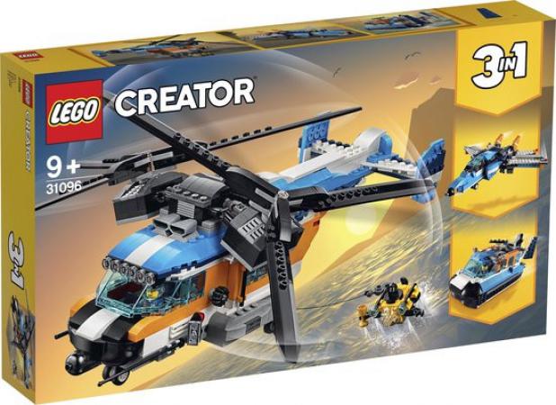 LEGO Creator 3-in-1 Creator Dubbel-rotor Helikopter (31096), huren vanaf €3,00/week