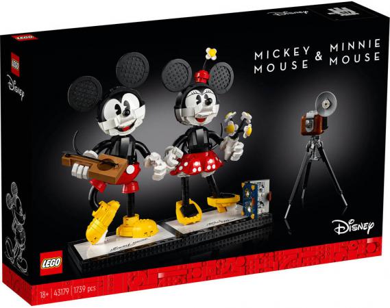 LEGO Bouwstenen 1000-2000 Disney Mickey Mouse en Minnie Mouse - 43179A (43179A), huren vanaf €9,75/week