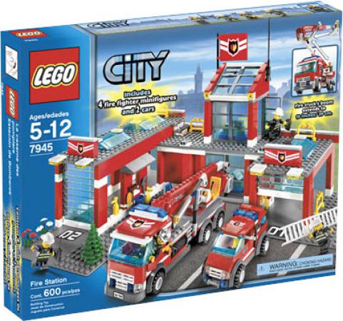 LEGO City Hoofdkwartier Brandweer (7945), huren vanaf €3,25/week