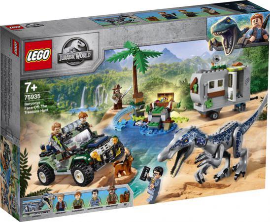 LEGO Bouwstenen 0000-1000 Jurassic World Confrontatie met Baryonyx: de Schattenjacht - 75935B (75935B), huren vanaf €3,25/week