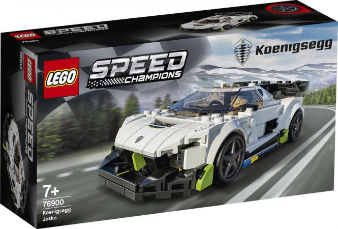 LEGO Bouwstenen 0000-1000 Speed Champions Koenigsegg Jesko (76900) — 280 stukjes, huren vanaf €2,00/week