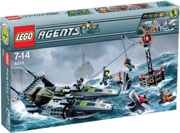LEGO Bouwstenen 0000-1000 Agents Mission 4: Speedboat Rescue (8633), huren vanaf €2,75/week