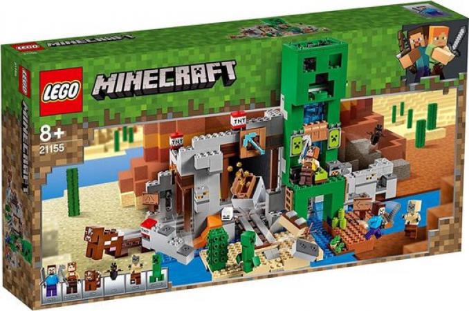 LEGO Bouwstenen 0000-1000 Minecraft De Creeper Mijn - 21155F (21155F), huren vanaf €4,75/week