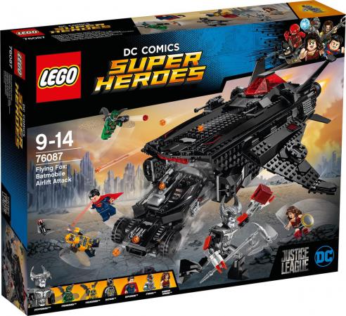 LEGO Bouwstenen 0000-1000 Super Heroes Justice League Flying Fox Batmobile Luchtbrugaanval (76087), huren vanaf €6,25/week