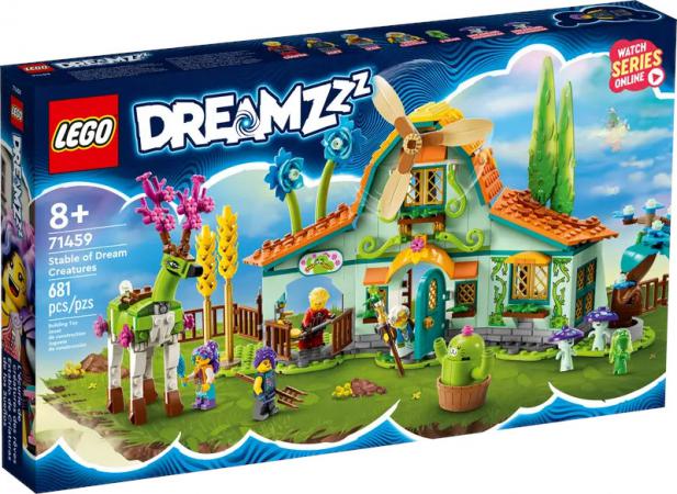 LEGO Bouwstenen 0000-1000 Dreamz Stal met droomwezens (71459), huren vanaf €6,00/week