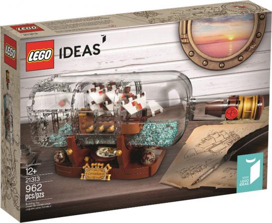 LEGO Bouwstenen 0000-1000 Ideas Schip in een Fles (21313), huren vanaf €5,50/week