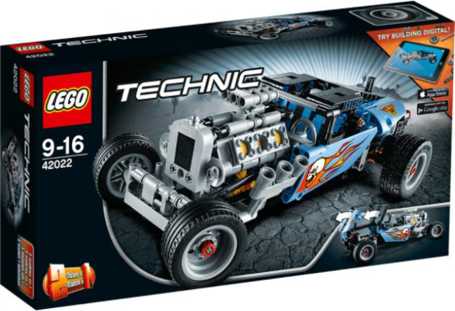LEGO Bouwstenen 0000-1000 Technic Hot Rod (42022), huren vanaf €2,75/week
