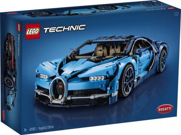 LEGO Bouwstenen 3000-4000 Technic Bugatti Chiron - 42083M (42083M) — 3.599 stukjes, huren vanaf €12,75/week