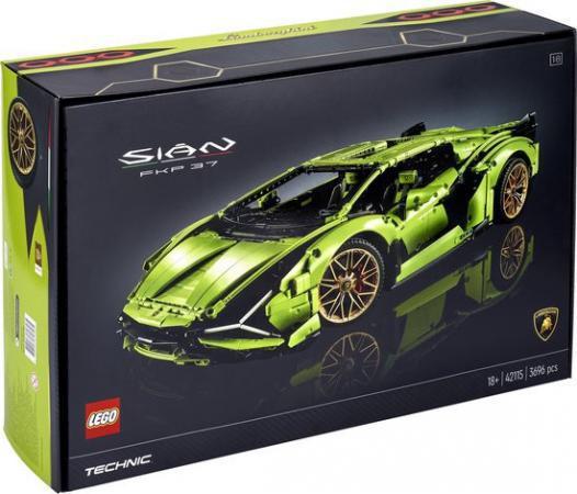 LEGO Bouwstenen 3000-4000 Technic Lamborghini Sian FKP 37 - 42115H (42115H), huren vanaf €11,75/week