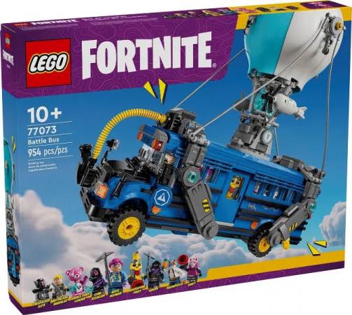 LEGO Nieuw Fortnite Battle Bus - 77073-NEW (77073) — 954 stukjes, huren vanaf €6,25/week