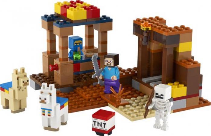 LEGO Minecraft De Handelspost (21167), huren vanaf €1,25/week