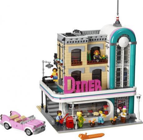 LEGO Creator Expert Diner in de Stad - 10260B (10260B), huren vanaf €9,75/week