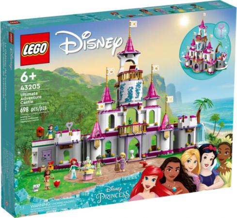 LEGO Bouwstenen 0000-1000 Disney Princess Het ultiemene avonturenkasteel (43205), huren vanaf €5,75/week
