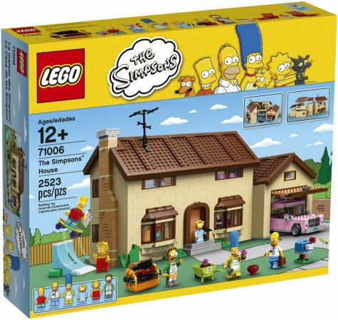 LEGO Bouwstenen 2000-3000 The Simpsons House - 71006B (71006B), huren vanaf €12,25/week
