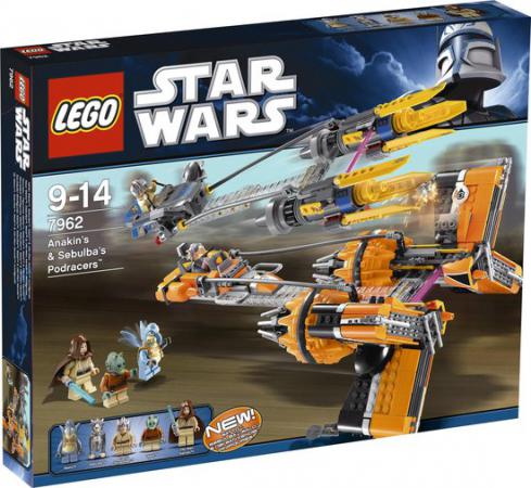 LEGO Star Wars Anakins Sebulbas Podracers (7962), huren vanaf €6,75/week