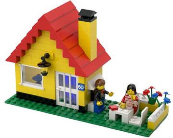 LEGO Town Weekend Cottage (6360), huren vanaf €2,00/week