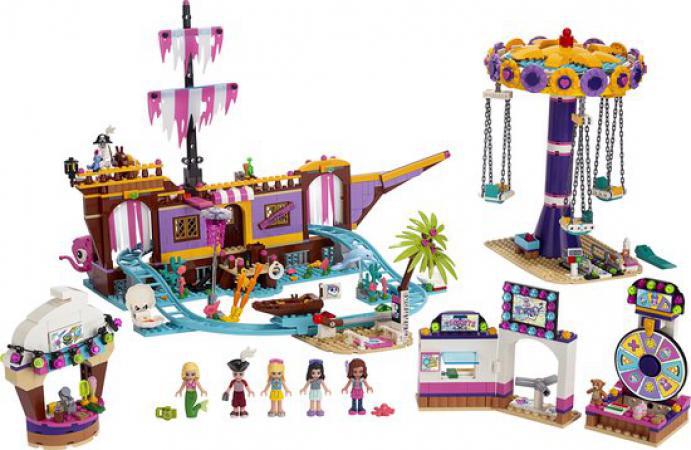 LEGO Friends Heartlake City Pier met Kermisattracties (41375), huren vanaf €7,25/week