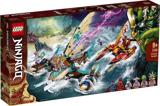 LEGO Ninjago Catamaran Zeeslag - 71748B (71748B), huren vanaf €3,75/week