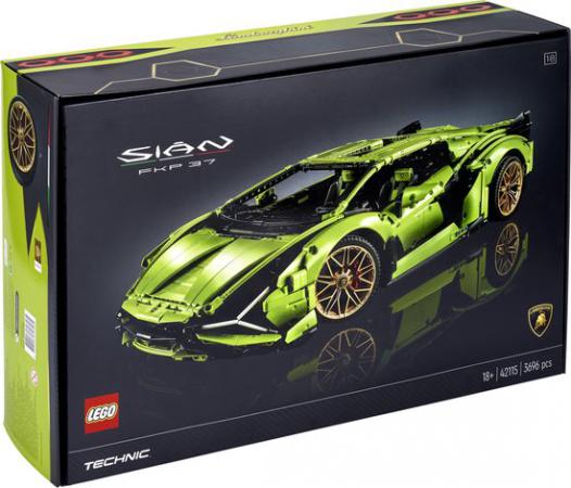 LEGO Bouwstenen 3000-4000 Technic Lamborghini Sian FKP 37 - 42115A (42115A), huren vanaf €11,75/week