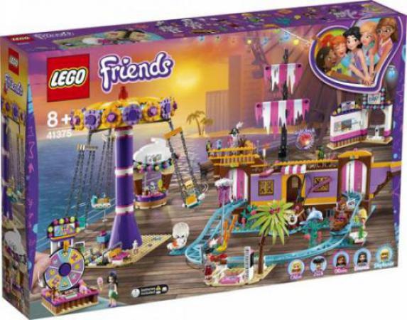 LEGO Friends Heartlake City Pier met Kermisattracties - 41375J - BEVAT GEEN MINIFIGUREN (41375J), huren vanaf €7,25/week
